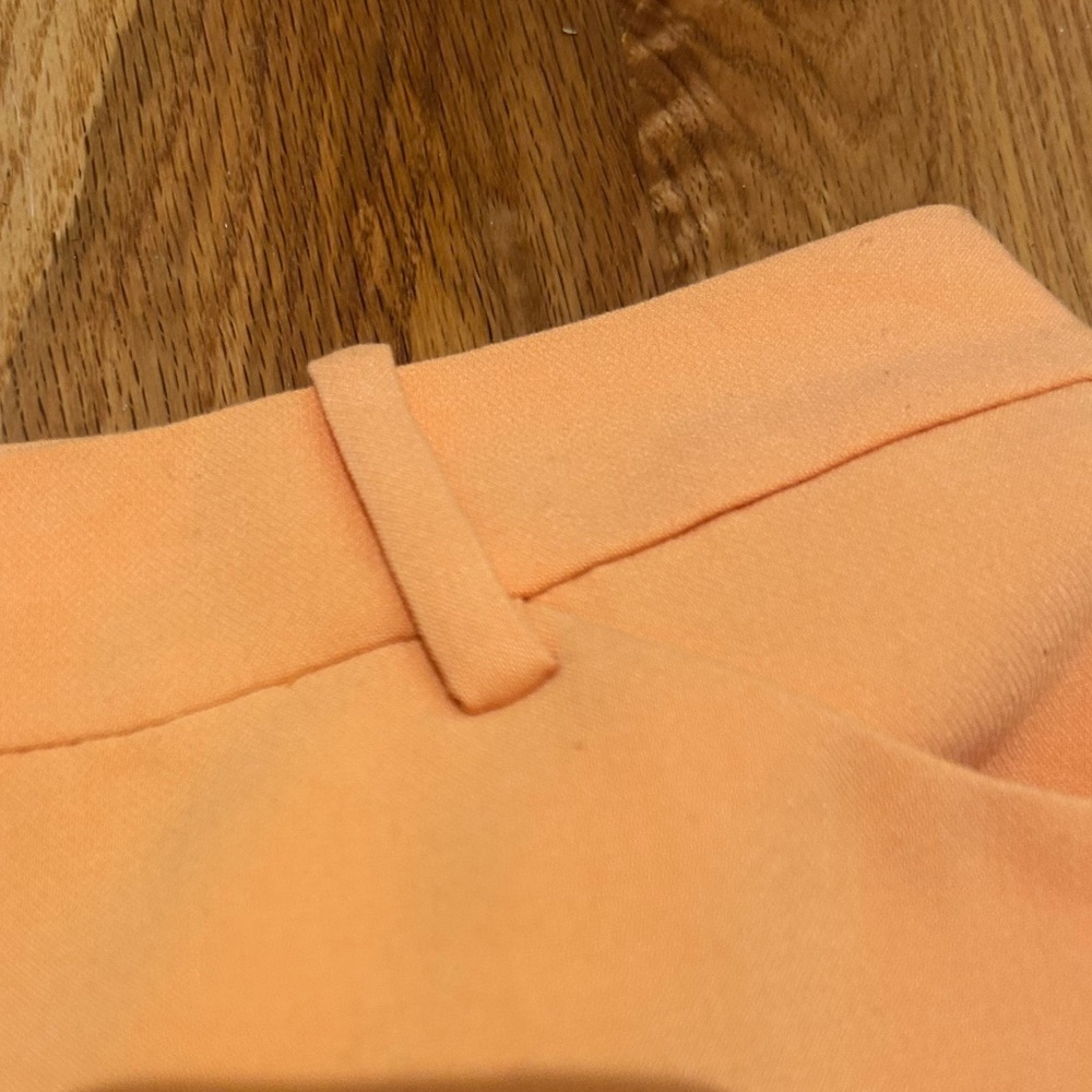 Scoop NYC Vibrant Orange Boot Cut Dress Pants with High-Waisted Design - Picture 6 of 10